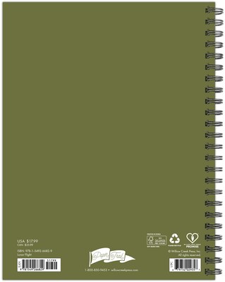 2027 Willow Creek Lunar Flight 6.5 x 8.5 Calendar Year Weekly & Monthly Standard Planner, Assorted Colors (66829)