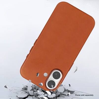 SaharaCase Indy Series MagSafe Phone Case for iPhone 17, Shock Absorbing, Canyon Brown (CP00930)