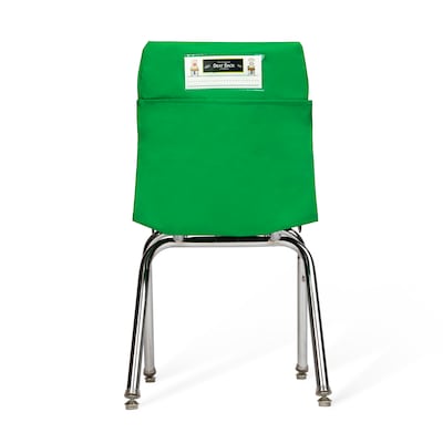 Seat Sack Seat Storage, 9.45 x 8.27 x 11.22, Green, 25/Pack (17192)