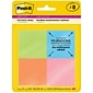 Post-it Full Adhesive Notes, 2" x 2", Energy Boost Collection, 25 Sheet/Pad, 8 Pads/Pack (F220-8SSAU)