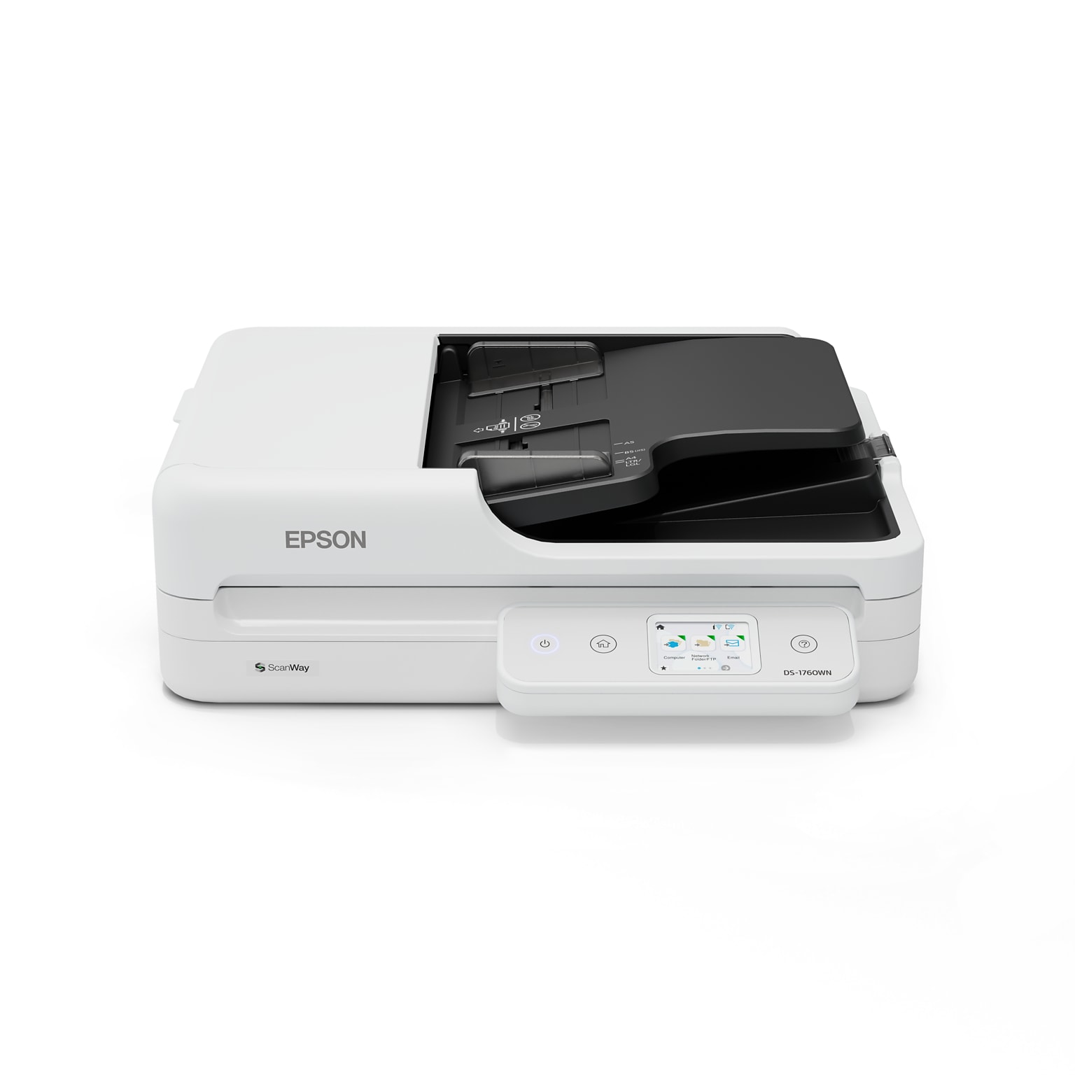 Epson DS-1760WN Network Flatbed Color Duplex Document Scanner with Wireless/Ethernet Connectivity and Auto Document Feeder