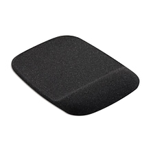 Quill Brand® Mouse Pad with Gel Wrist Rest, Black (53326)