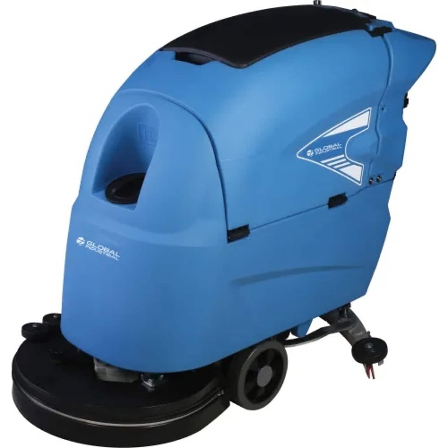 Global Industrial Auto Floor Scrubber w/ Traction Drive, 20 Cleaning Path (641244)