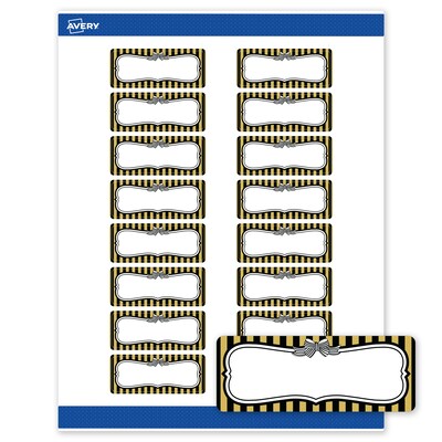Avery Rectangle Laser/Inkjet Multipurpose Labels, 1 x 2-5/8, White, 160/Pack (19479370946)