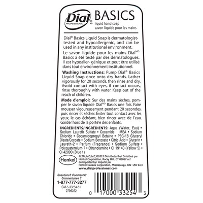 Dial Basics Liquid Hand Soap, Floral, 7.5 Oz. (06028)