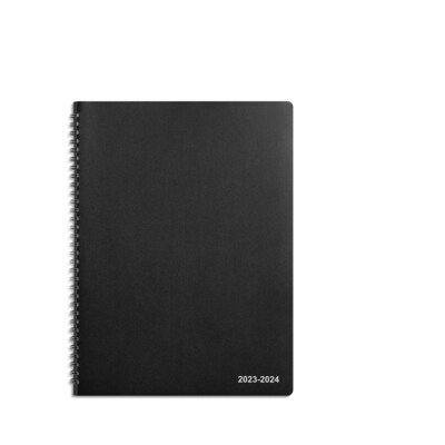 2023-2024 Staples 8 x 11 Academic  Monthly Planner, Black (ST23571-23)