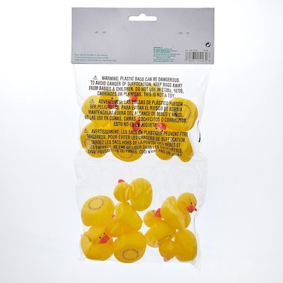 Party City Mini Rubber Ducks, 16/pack (AM3901936-NS)
