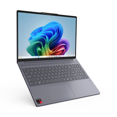 Lenovo IdeaPad Slim 3 15" Laptop, Qualcomm Snapdragon, 16GB RAM, 256GB SSD, Backlit Keyboard, Windows 11 Home, Luna Grey