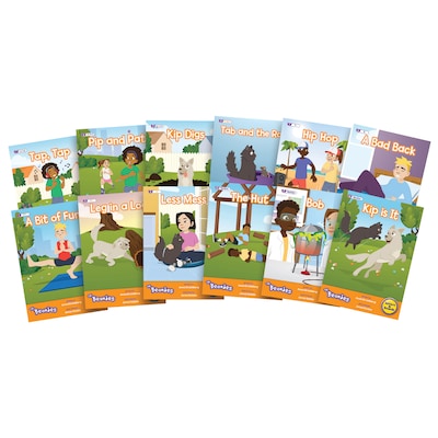 Beanstalk Books The Beanies Hi-Lo Diversity Decodables Phase 2 Set 2, 12/Set (JRLBB153)