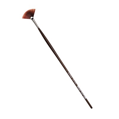 da Vinci TOP-ACRYL Oil and Acrylic Synthetic Red-Brown, Fan Brush (DVXVA4851)