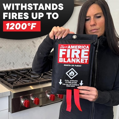 America Class AB Fire Blanket, 3/Pack (AFB3)