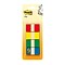 Post-it® Flags, .94 Wide, Assorted Colors, 160 Flags/Pack (680-RYGB2)