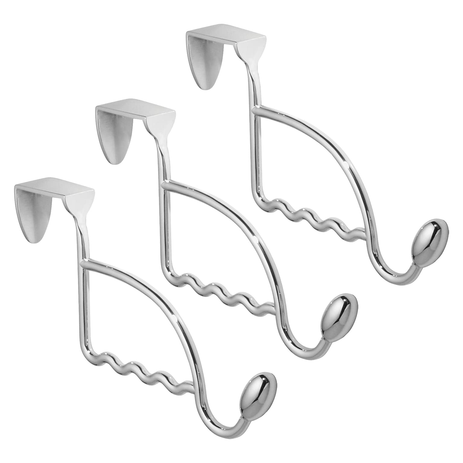 iDESIGN Over Door Hook, Chrome, Steel (27992M3)