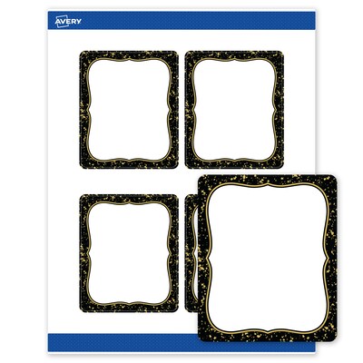 Avery Rectangle Laser/Inkjet Multipurpose Labels, 4 x 3-1/3, White, 40/Pack (19479370903)