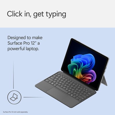 Microsoft Surface Pro 12" Keyboard Cover, Slate (EP2-32033)