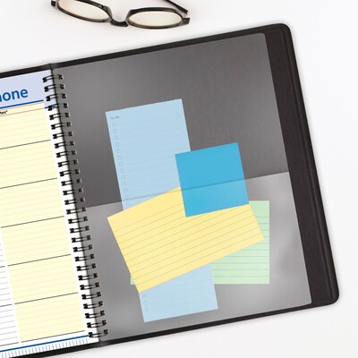 2025-2026 AT-A-GLANCE QuickNotes 8" x 10" Academic Year Weekly & Monthly Planner, Faux Leather Cover, Black (76-11-05-26)