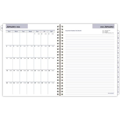 2026 AT-A-GLANCE DayMinder Executive 8.75" x 7" Weekly & Monthly Planner Refill Pages, White (G545-50-26)