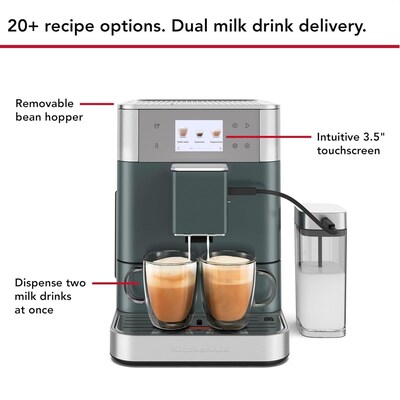 KitchenAid KF7 Pump/Automatic Espresso Machine, Juniper (KES8557JP)