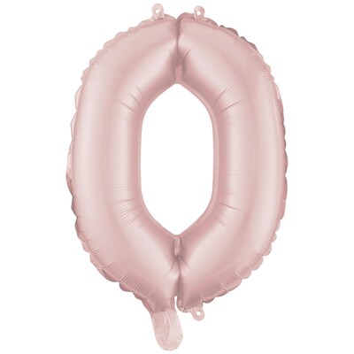 Party City (Air-Filled) 16 O Foil Balloon, Dusty Rose (AM 1 100082-92)