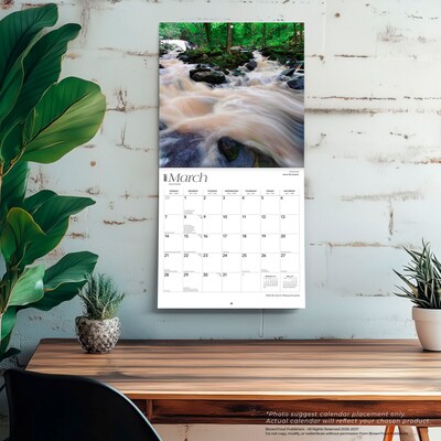 2027 BrownTrout Massachusetts Wild & Scenic 12" x 12" Monthly Wall Calendar (9798330714360)