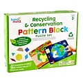 hand2mind Recycling & Conservation Pattern Block Puzzle Set (94459)