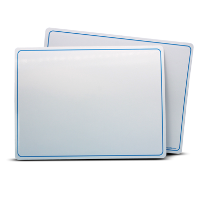 Flipside Double Sided Magnetic Dry-Erase Mobile Whiteboard, 9 x 12, 12/Pack (FLP20077)