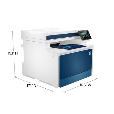 HP Color LaserJet Pro LJP 4301fdw Wireless Color Laser Printer, All-In-One, Print, Scan, Copy, Fax (4RA82F)