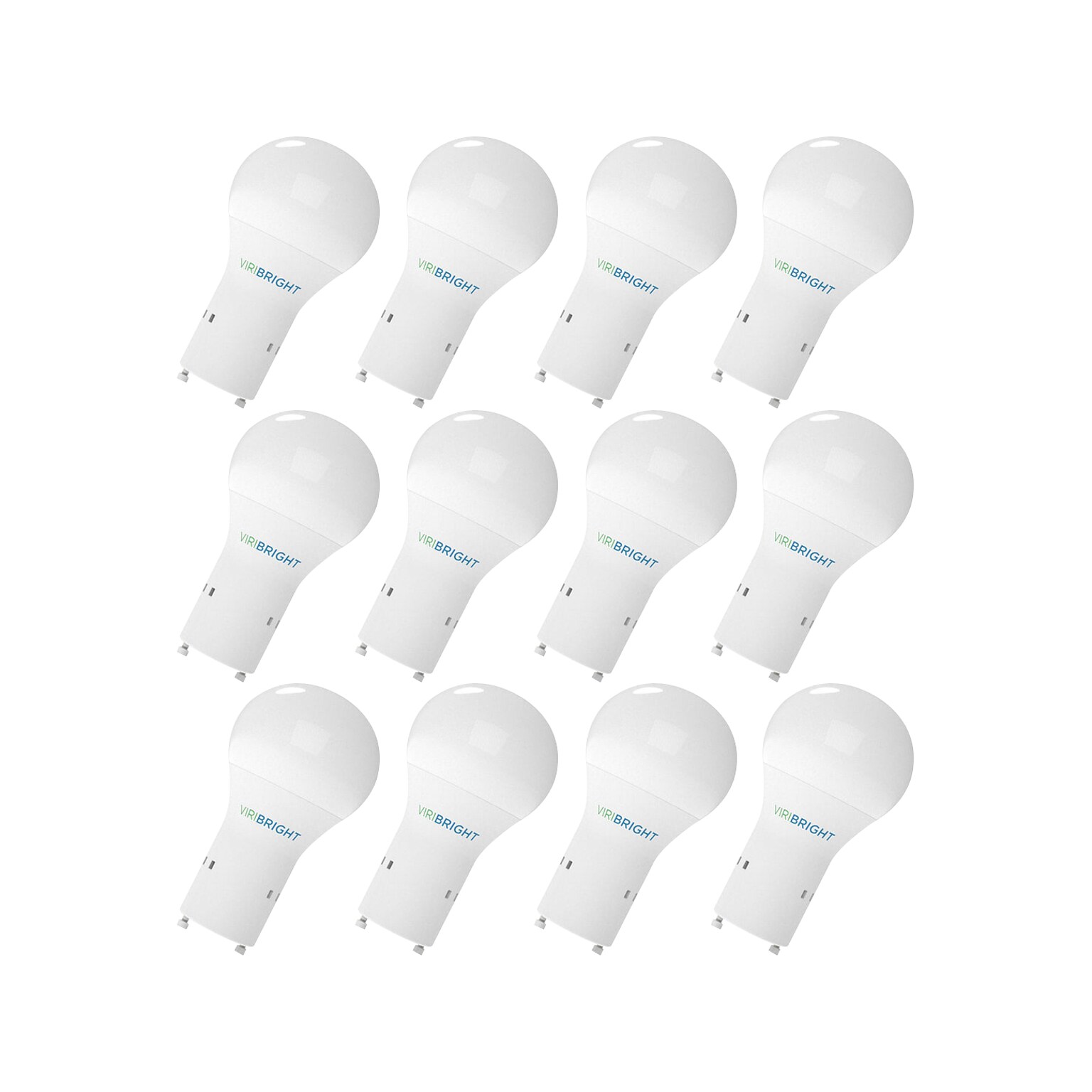 Viribright 9-Watt Warm White LED General-Purpose Bulb, Dozen (640335-12ES)