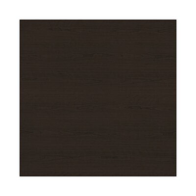 Alera Valencia Series Hutch With Doors, 64 3/4w X 15d X 35 1/2h, Espresso