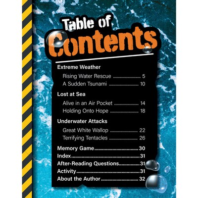 Carson-Dellosa High Tide Water and Weather, Hardcover (CD-9781731657367)