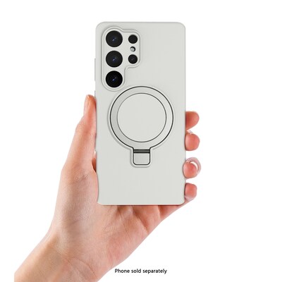 SaharaCase Venture Phone Case for Galaxy S25 Ultra, Shock Absorbing, Fossil White (CP00764)