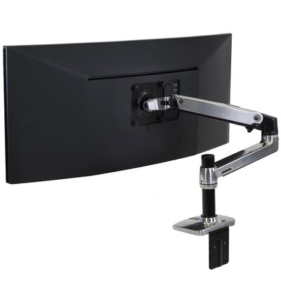 Ergotron LX Desk Mount LCD Arm Adjustable Monitor, Up to 34, Black (45-241-026)