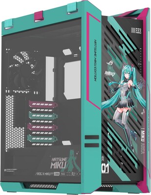 ASUS ROG Strix Helios II EATX Mid-Tower Computer Case, Green (ROG STRIX HELIOS II GX601)