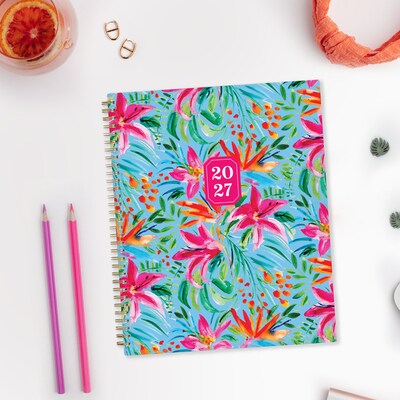 2027 Blue Sky 8.5" x 11" Weekly & Monthly Planner, Parkertin (164274)