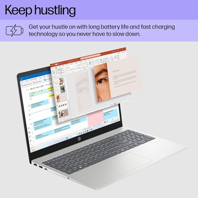 HP 15.6" Touchscreen Laptop, AMD Ryzen 3 7320U, 8GB RAM, 256GB SSD, Windows 11 Home (B8QH9UA)