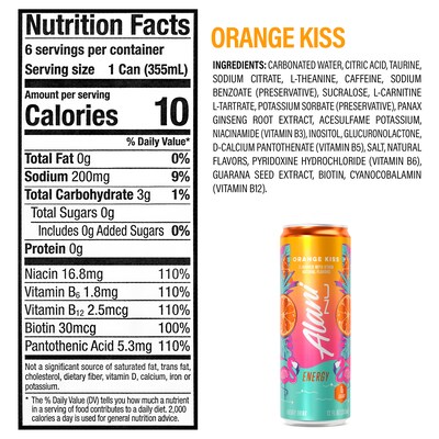 Alani Nu Energy Sugar-Free Sweet Splash Variety Pack, 12 oz., 18/Pack (220-02374)