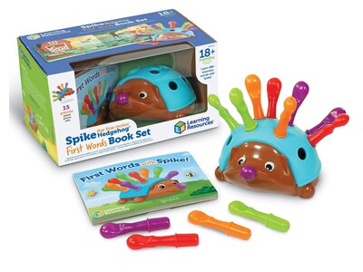 Learning Resources Spike the Fine Motor Hedgehog First Words Set (LER9123)