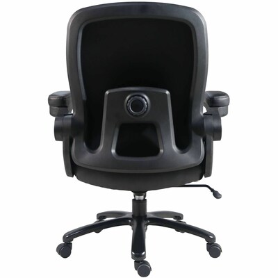 Lorell Mesh Fabric Adjustable-Arm Chair (LLR40221)