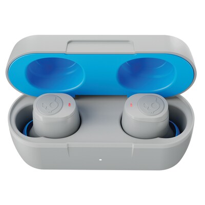 Skullcandy Jib True 2 Wireless In-Ear Stereo Earbuds, Bluetooth, Light Gray/Blue (S1JTW-P948)