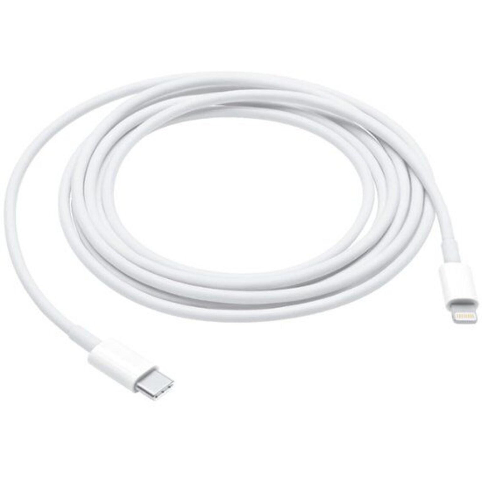 Apple Lighting to USB-C Charging Cable, 6.6 ft., White (MW2R3AM/A)
