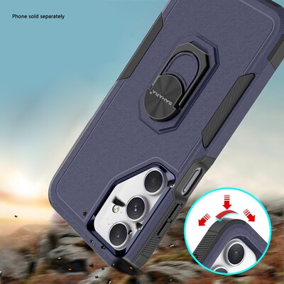 SaharaCase Raider Phone Case for Galaxy A16 5G, Shock Absorbing, Midnight Blue (CP00721)