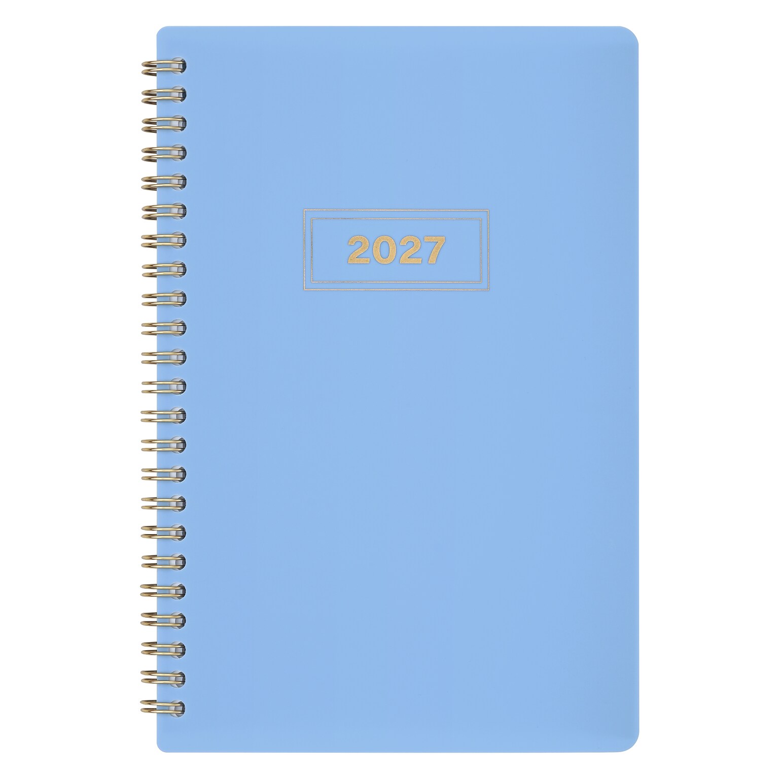 2027 Staples 5 x 8 Weekly & Monthly Planner, Eternal Blue (ST63612-27)