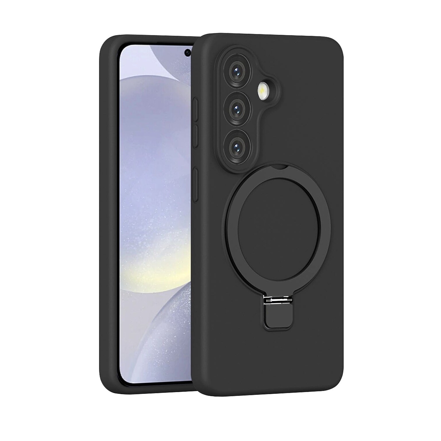 SaharaCase Venture Series MagSafe Compatible Phone Case for Samsung Galaxy S26+, Black (CP01128)