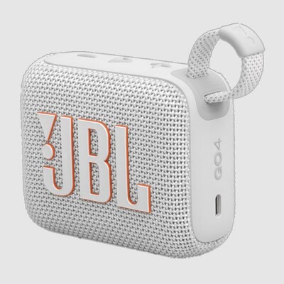 Go 4 Waterproof Bluetooth Speaker - White