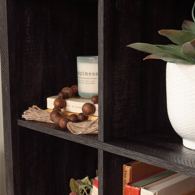 Sauder Select 42"H 9-Shelf Cube Organizer, Blade Walnut (433979)