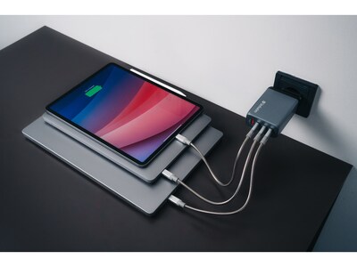 Verbatim USB Type-A/USB Type-C Wall Charger, Gray (32205)