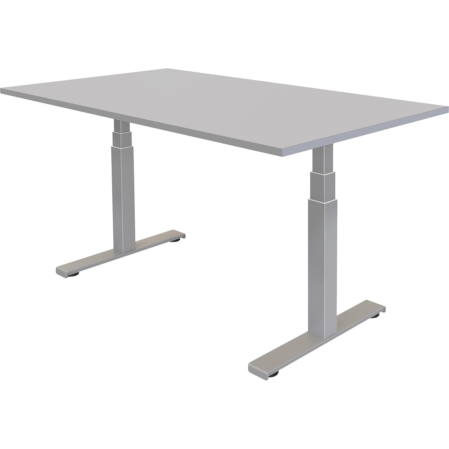 Fellowes Cambio 24.75-50.25H Adjustable Standing Desk, Gray (9788301)