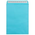 JAM Paper Self Seal Catalog Envelope, 9 x 12, Blue, 50/Pack (188047509I)