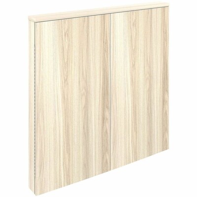 Lorell Essentials Series 47.25" Presentation Cabinet With Dry-Erase Whiteboard, Modern Elm (LLR66345)