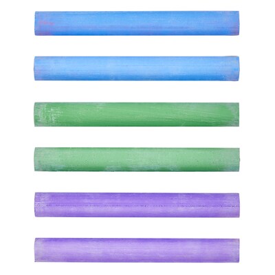 Prang Board Chalk, Assorted Colors, 12/Box (61400)